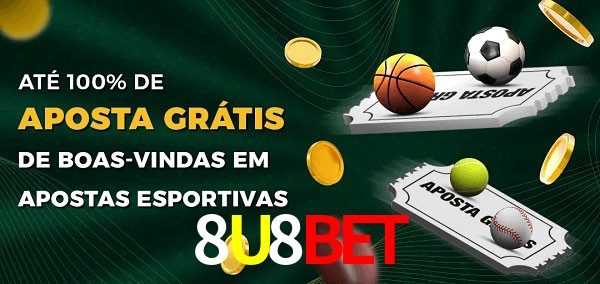 8U8Bet Ate 100% de Aposta Gratis