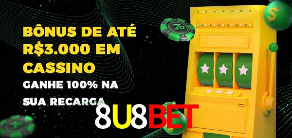 8U8Bet melhor bônus de depósito
